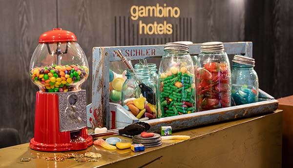 gambino hotel CINCINNATI candy bar